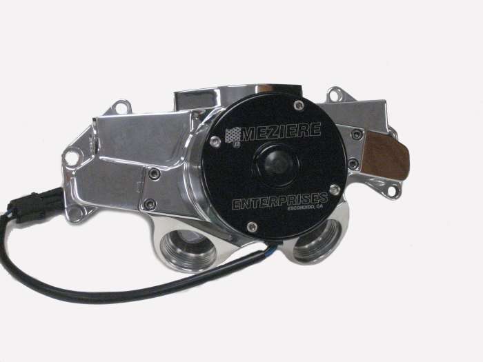 Meziere MEZWP306U BBM Billet Electric W/P - Hi-Flow - Polished