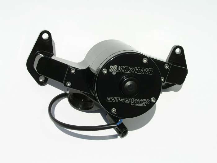 Meziere MEZWP308S BBF Billet Electric W/P - Hi-Flow - Black