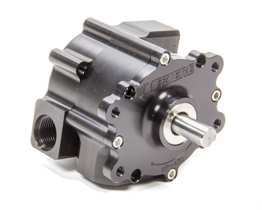 Meziere MEZWP430S Water Pump - Remote Mnt Mechanical Black
