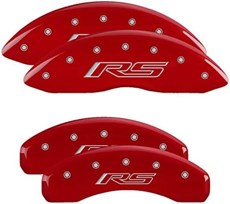 Mgp Caliper Cover MGP14263SRS5RD Set of 4 Caliper Covers