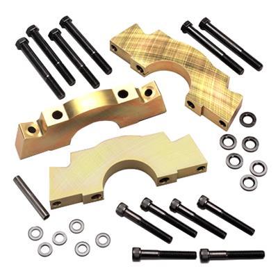 Milodon MIL11500 4-Bolt Ductile Iron Main Cap Set Pontiac 421-455