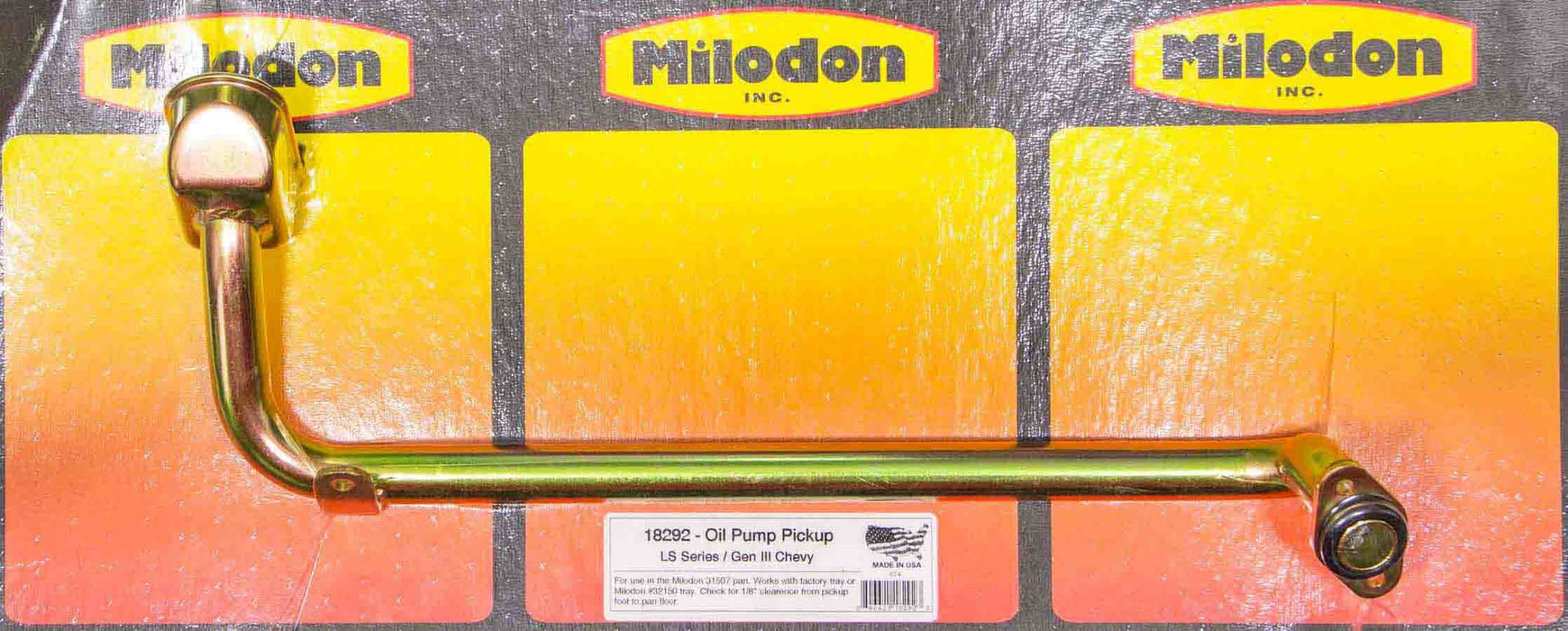 Milodon MIL18292 Oil Pump Pick-Up