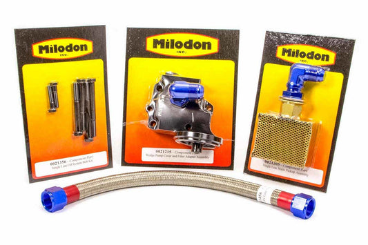 Milodon MIL21010 BBM Oil System Single Line Static