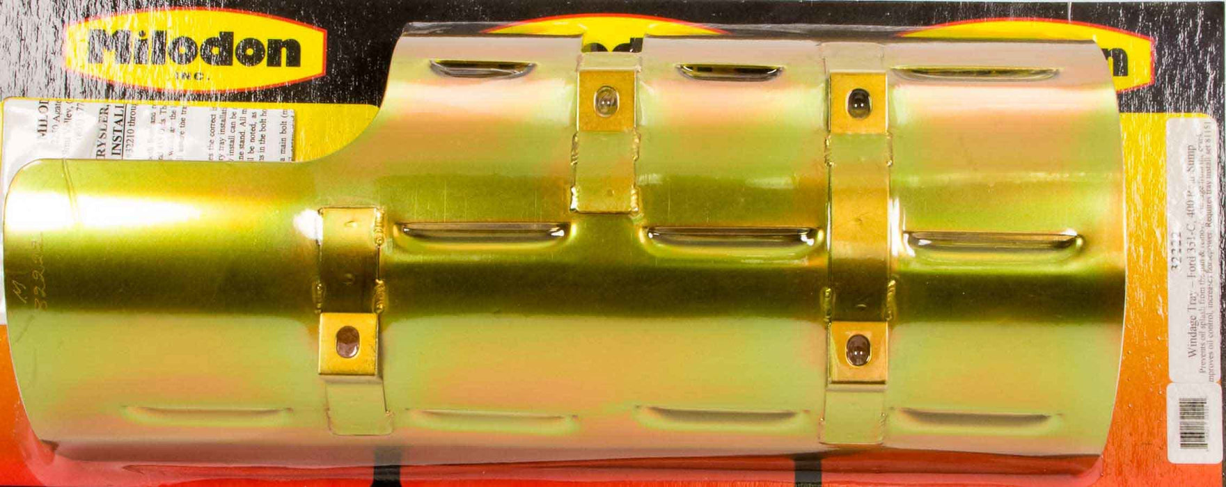Milodon MIL32222 Ford Rear Sump Windage Tray - 351C
