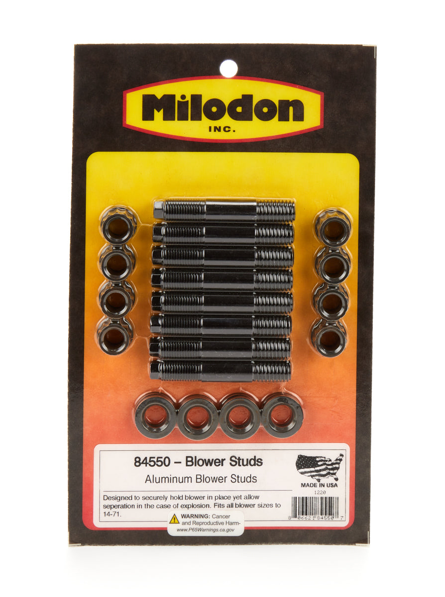 Milodon MIL84550 Aluminum Blower Studs