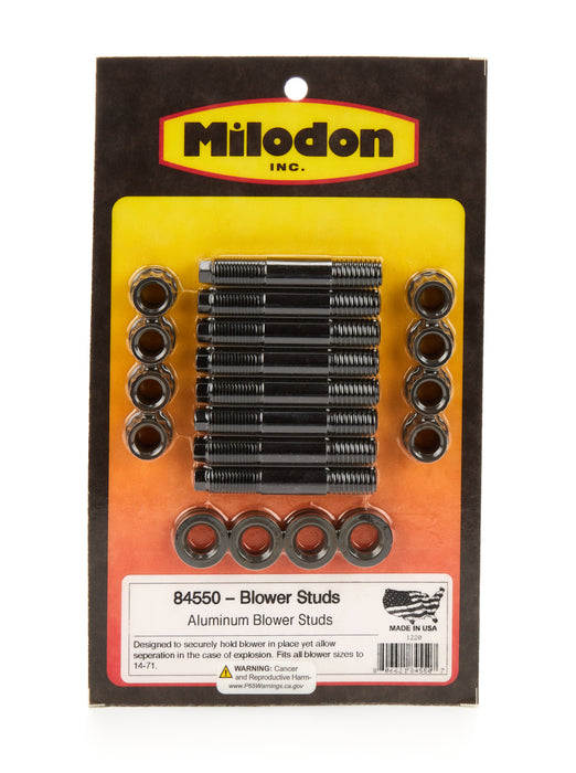 Milodon MIL84550 Aluminum Blower Studs