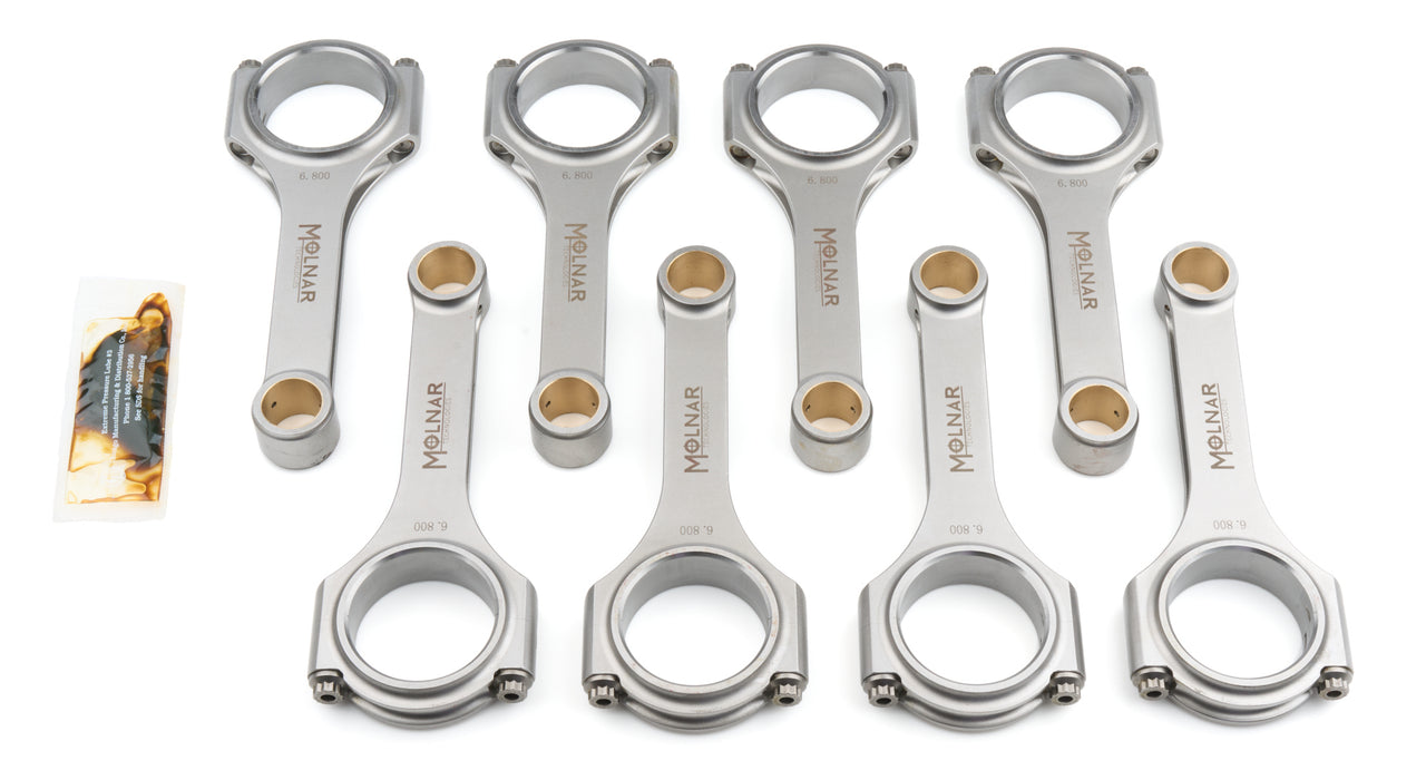 Molnar Technologies MLTCH6800VTB-T8-A 6.800 H-Beam Rod Set BBC Power Adder Series