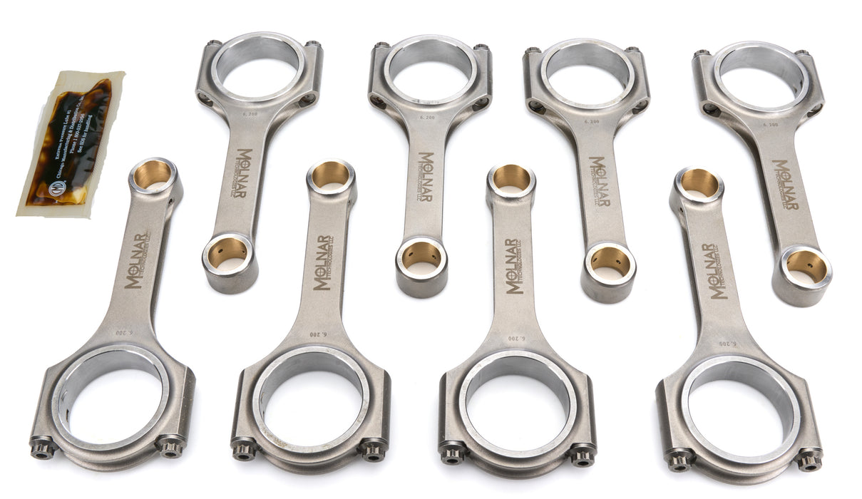 Molnar Technologies MLTDH6200TLB8-A 6.200 H-Beam Rod Set Gen-III 6.4L Hemi