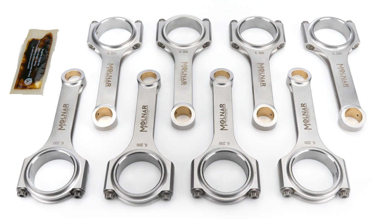 Molnar Technologies MLTDH6200TNB8-A 6.200 H-Beam Rod Set Gen-III Hemi Hellcat