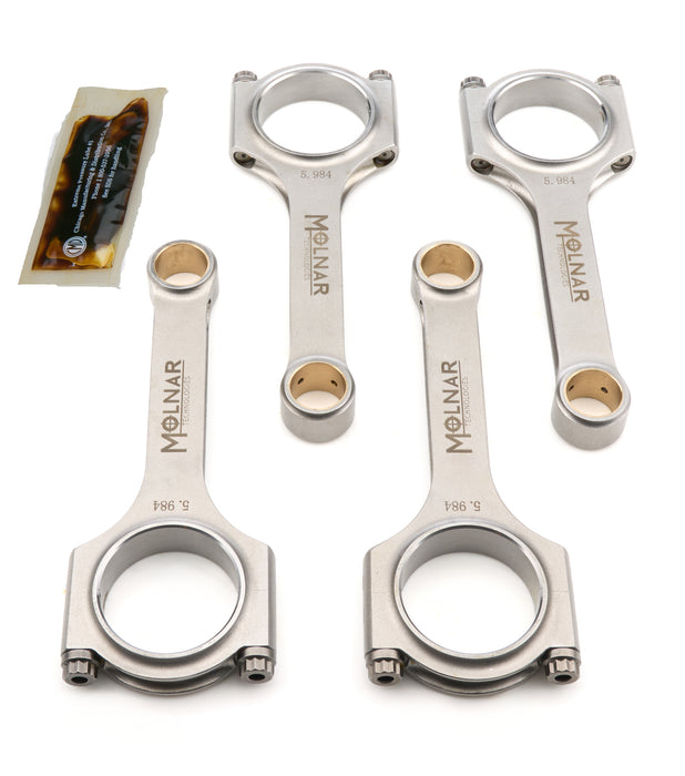 Molnar Technologies MLTHH5984FFB-L4-A 5.984 H-Beam Rod Set Honda K24A Lightweight