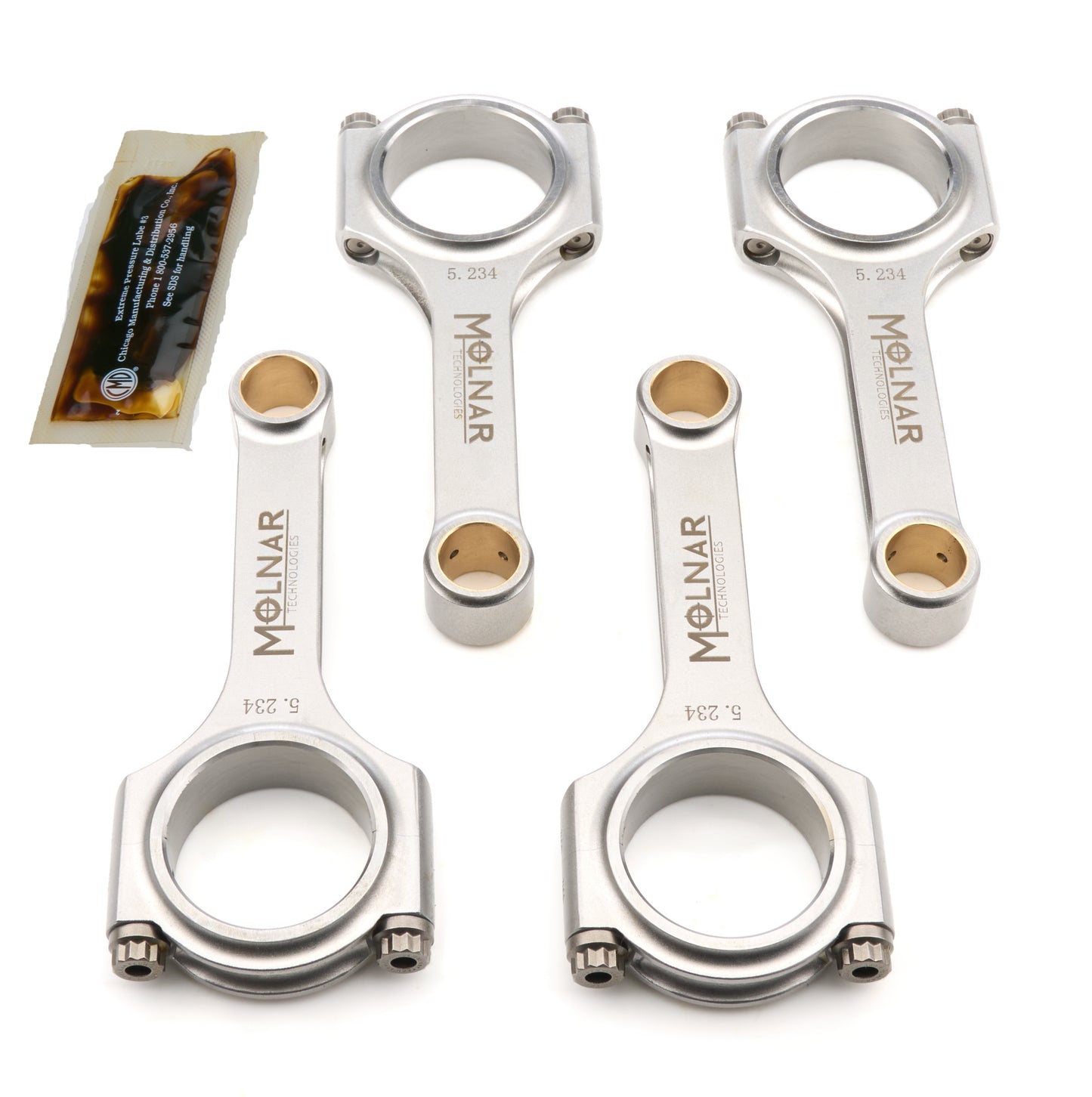 Molnar Technologies MLTZH5234CCB4-A 5.234 H-Bea Rod Set Mazda MX5 B6/BP