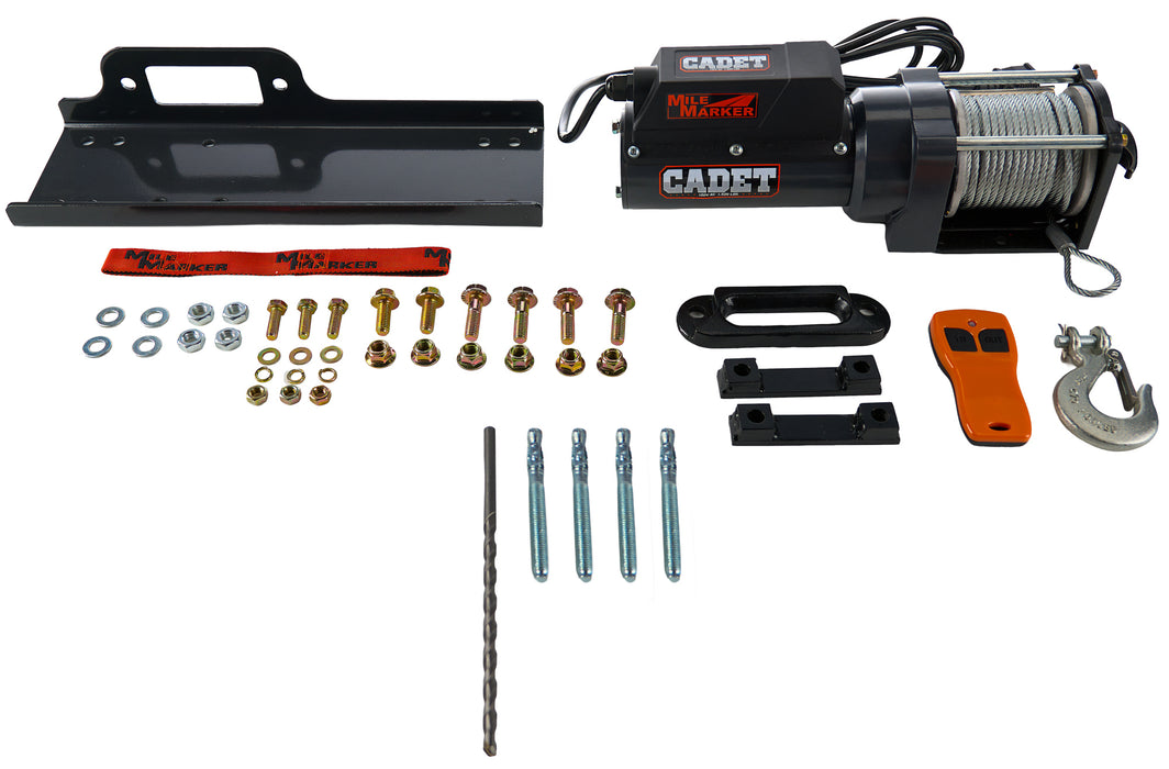 Mile Marker MMM7612015 Electric 120V Winch 1500lbs