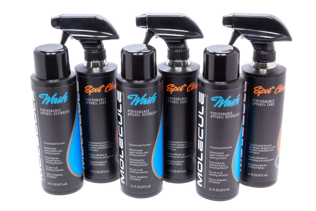 Molecule MOLMLWK-1616-3 Wash Kit 16oz Case of 3