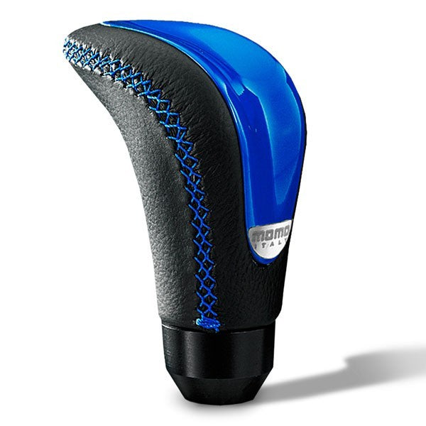 Momo Automotive Accessories MOMCTEBLU Combat EVO Shift Knob Leather Blue Insert
