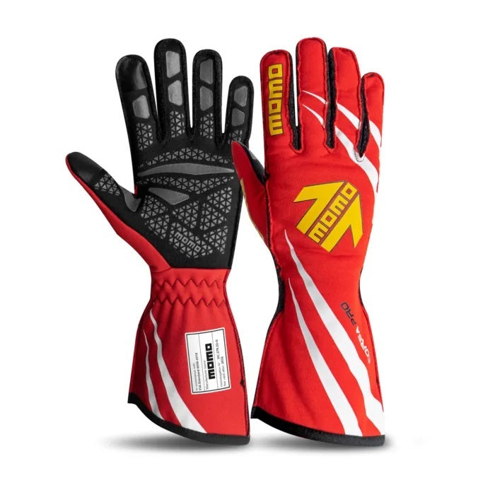 Momo Automotive Accessories MOMGUCORPRORED12 Gloves Corsa Pro Night X-Large Red 12 FIA