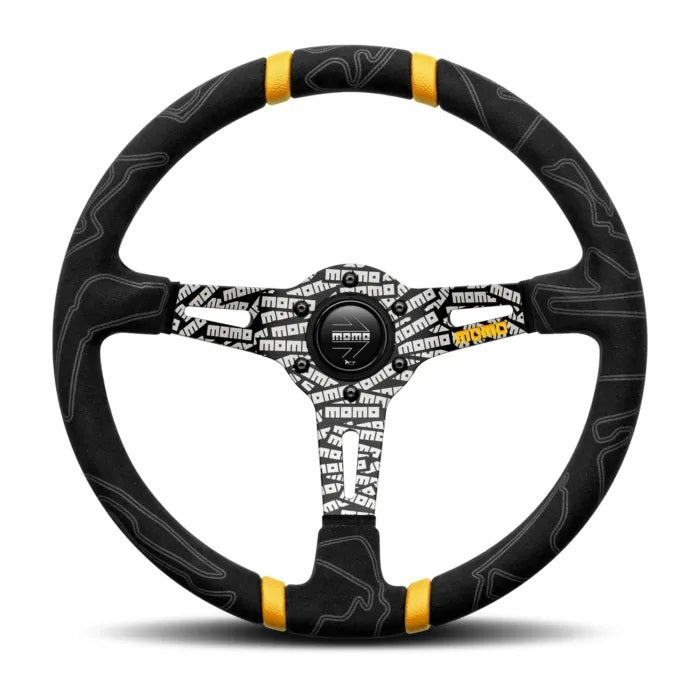 Momo Automotive Accessories MOMULT35BK0BK Ultra 350mm Ultra teering Wheel Black