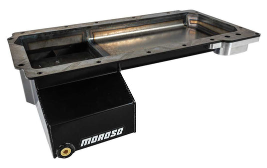 Moroso MOR20146 GM LS Oil Pan - Front Sump Design