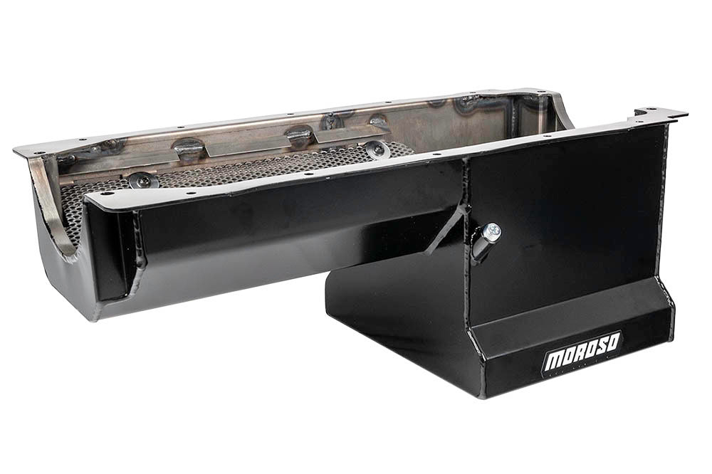 Moroso MOR20193 SBC Street/Strip Oil Pan Fits Rocket Block