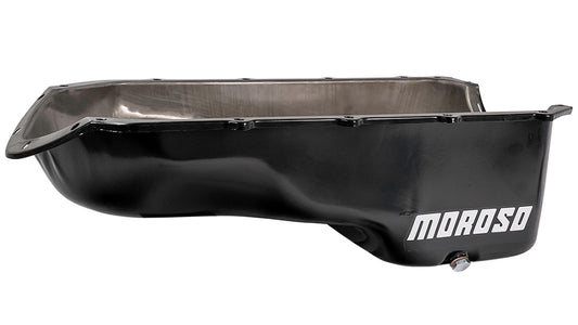 Moroso MOR20492 Pontiac V8 Oil Pan - Stock Replacement