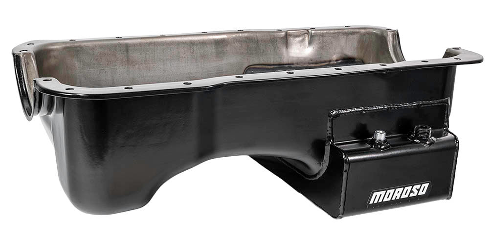 Moroso MOR20506 SBF 5.0L Oil Pan w/Kick- Out Sump- 7qt.