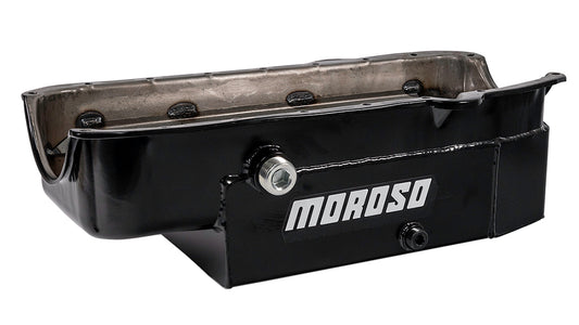 Moroso MOR21325 SBC 8qt CT Oil Pan - LH Dipstick