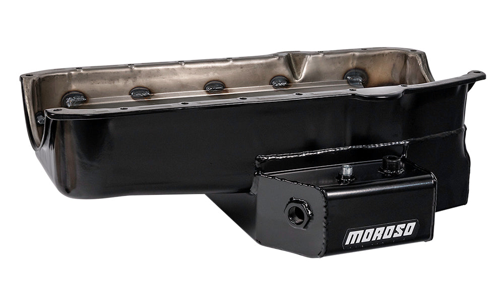 Moroso MOR21816 SBC RR Oil Pan 7in Deep Sump 80-85