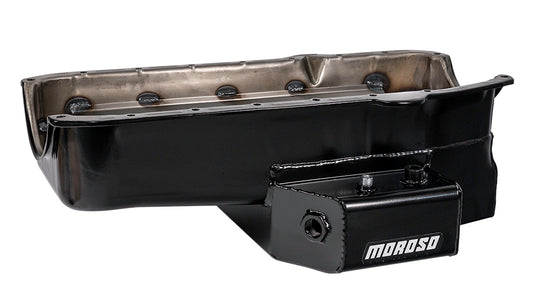 Moroso MOR21816 SBC RR Oil Pan 7in Deep Sump 80-85