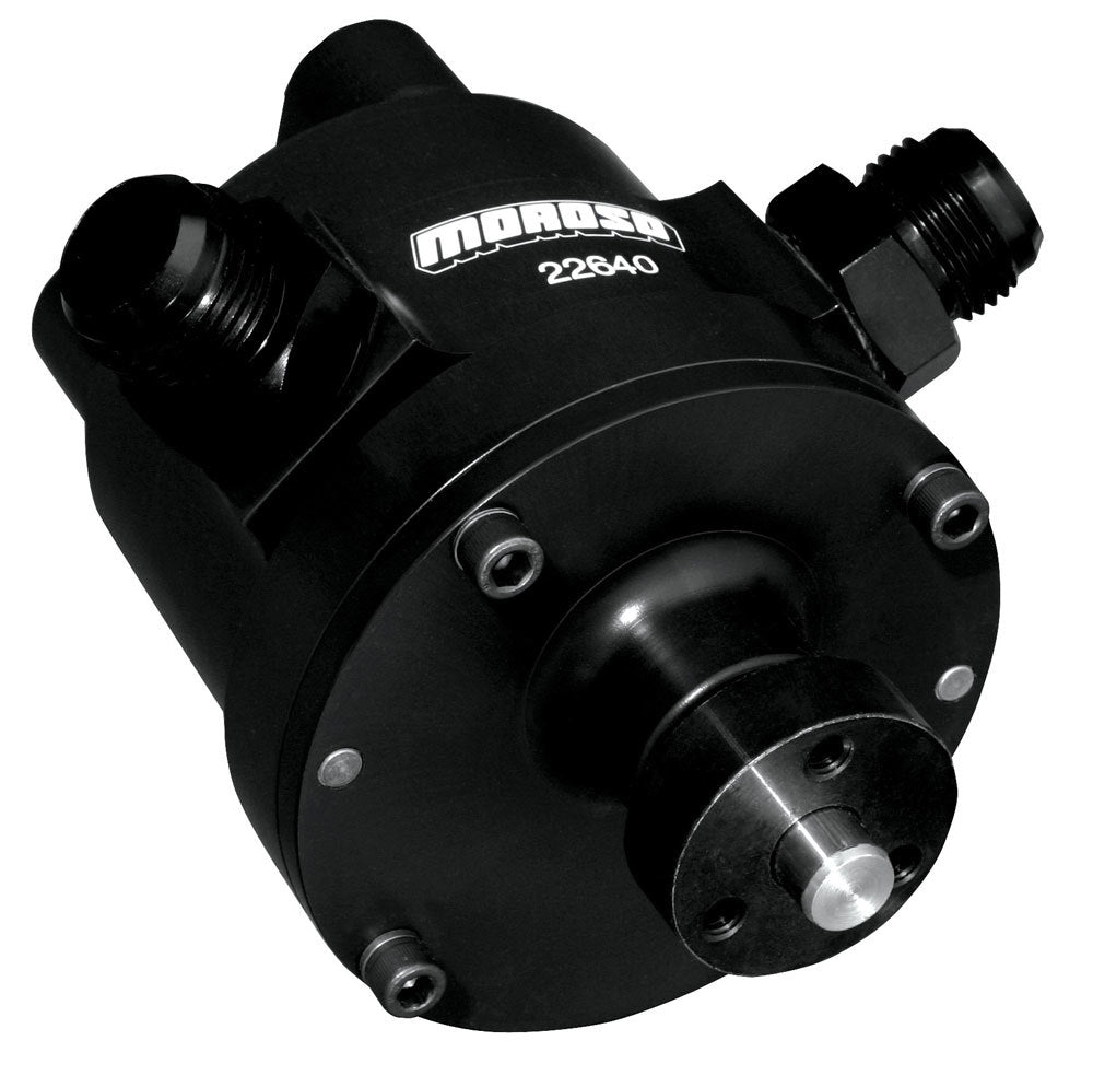 Moroso MOR22640 3 Vane Vacuum Pump for Wet Sump Oiling Systems
