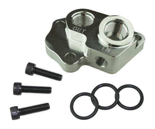Moroso MOR23689 Remote Oil Filter Adapt. 5.0 Coyote Gen 1/2/3