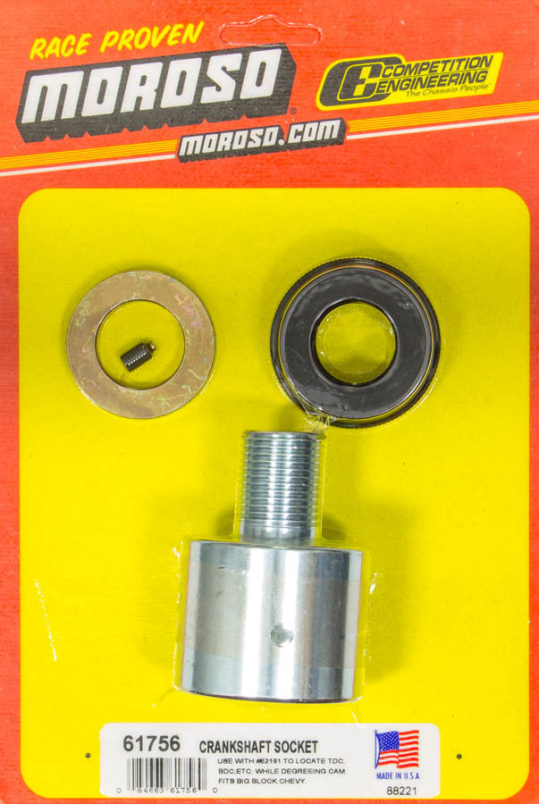 Moroso MOR61756 Degree Wheel Crank Socke