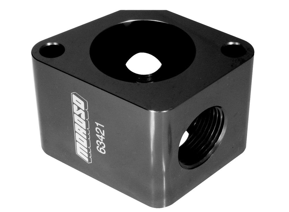 Moroso MOR63421 Chevy Filler Neck - Billet Alum.