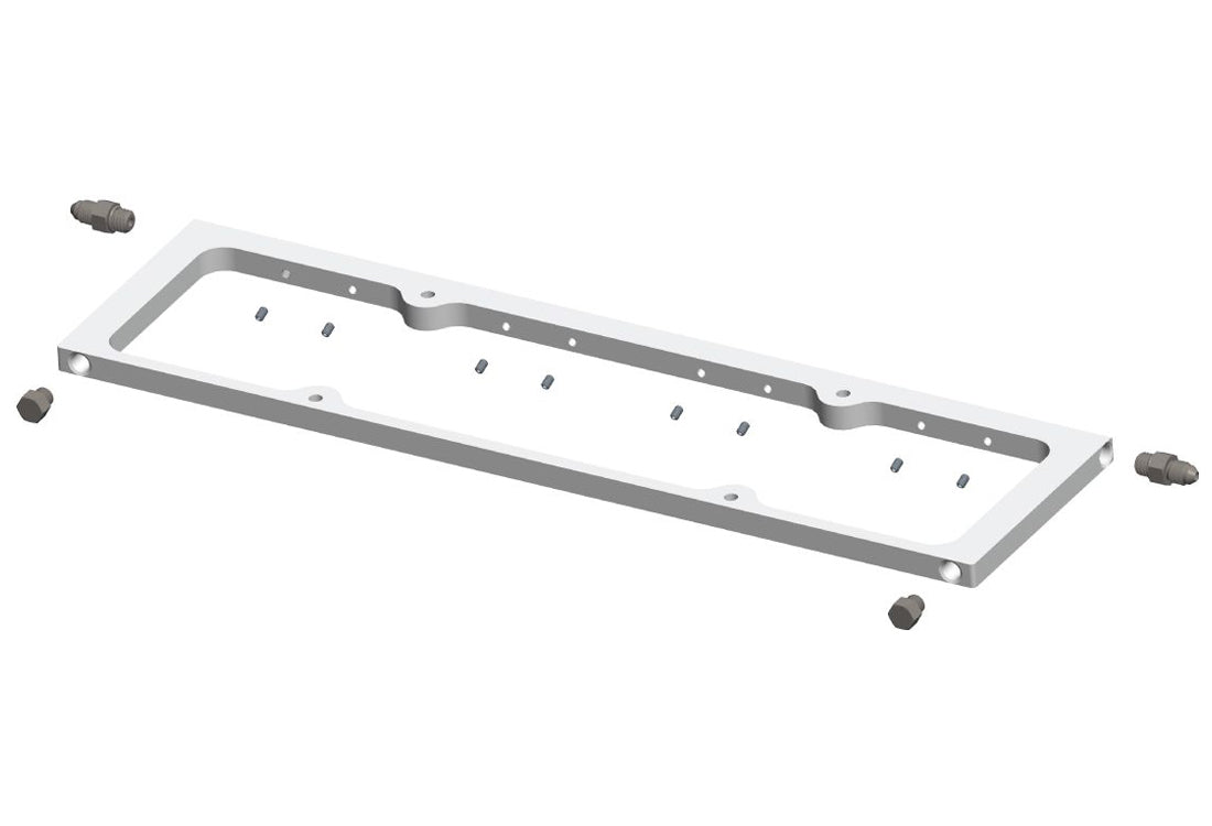 Moroso MOR68330 SBC Valve Cover Spacers w/Spring Oiling Rails