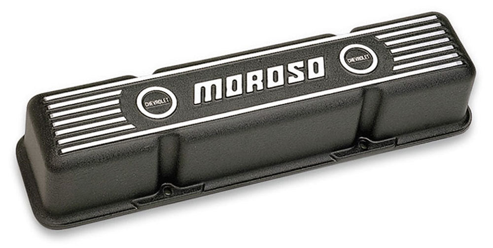 Moroso MOR68411 Sb Chev Blk Alum. V. Cvr