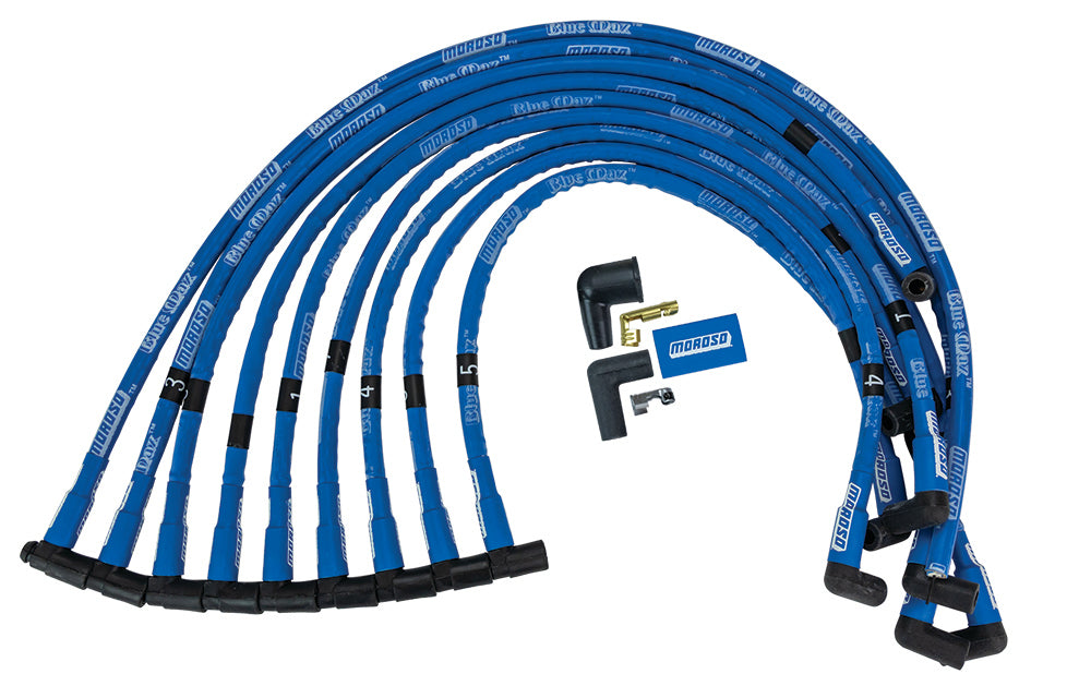 Moroso MOR72402 Blue Max Ignition Wire Set