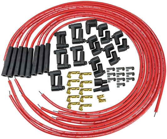 Moroso MOR73218 Blue Max Ignition Wire Set - Red