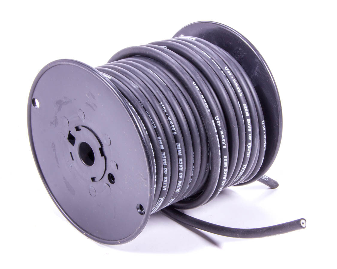 Moroso MOR73838 Ultra 40 Ignition Wire Black 100ft Spool