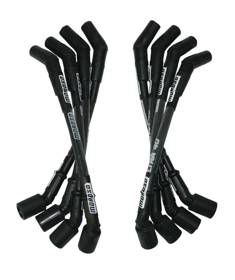 Moroso MOR73851 Ultra 40 Plug Wire Set GM LS 12in 135-Degree