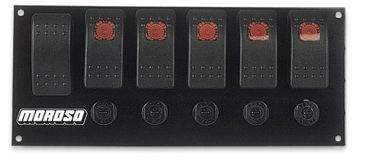 Moroso MOR74180 Rocker Switch Panel Kit