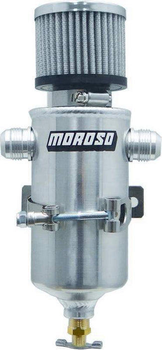 Moroso MOR85469 Breather Tank- Dry Sump w/Two 12an Male