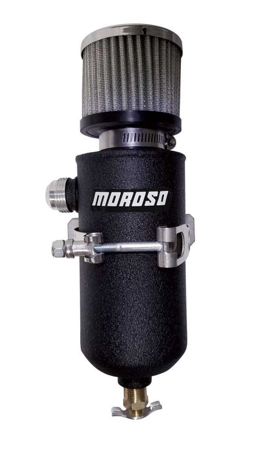 Moroso MOR85751 Remote Breather Tank - w/12an Fitting