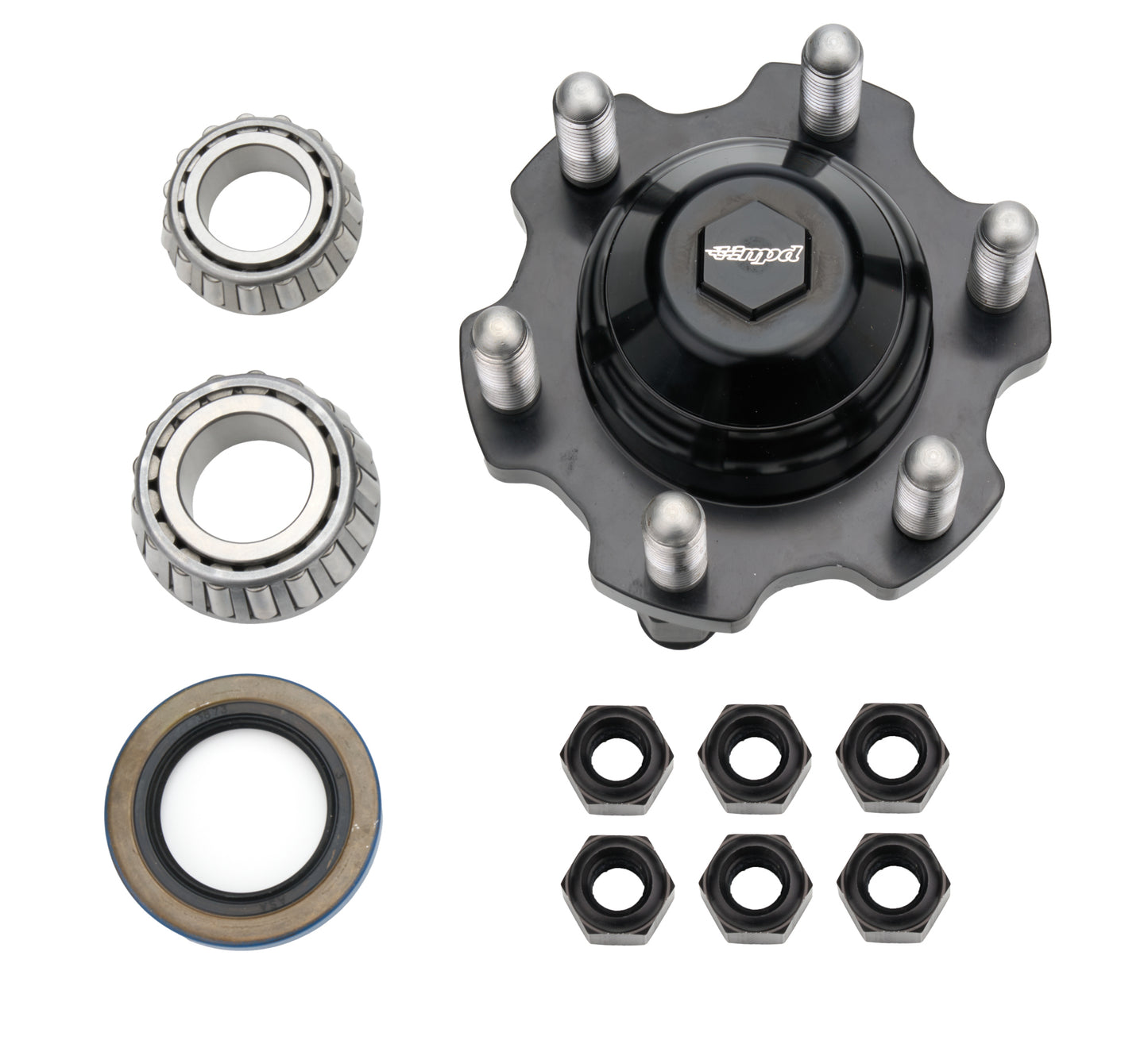 Mpd Racing MPD13000 Sprint Front Hub Each Complete Kit Pavement