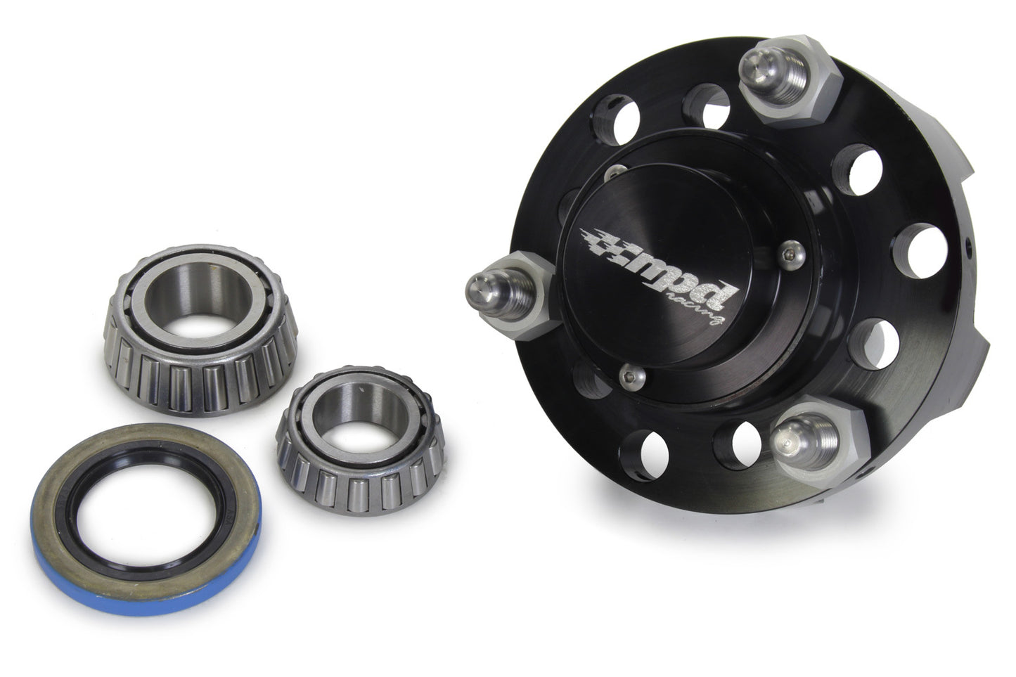 MPD Racing Six Pin Front Hub With Stepped Bearings