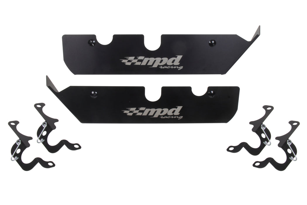 Mpd Racing MPD18001 Spark Plug Guards Complete Set Black