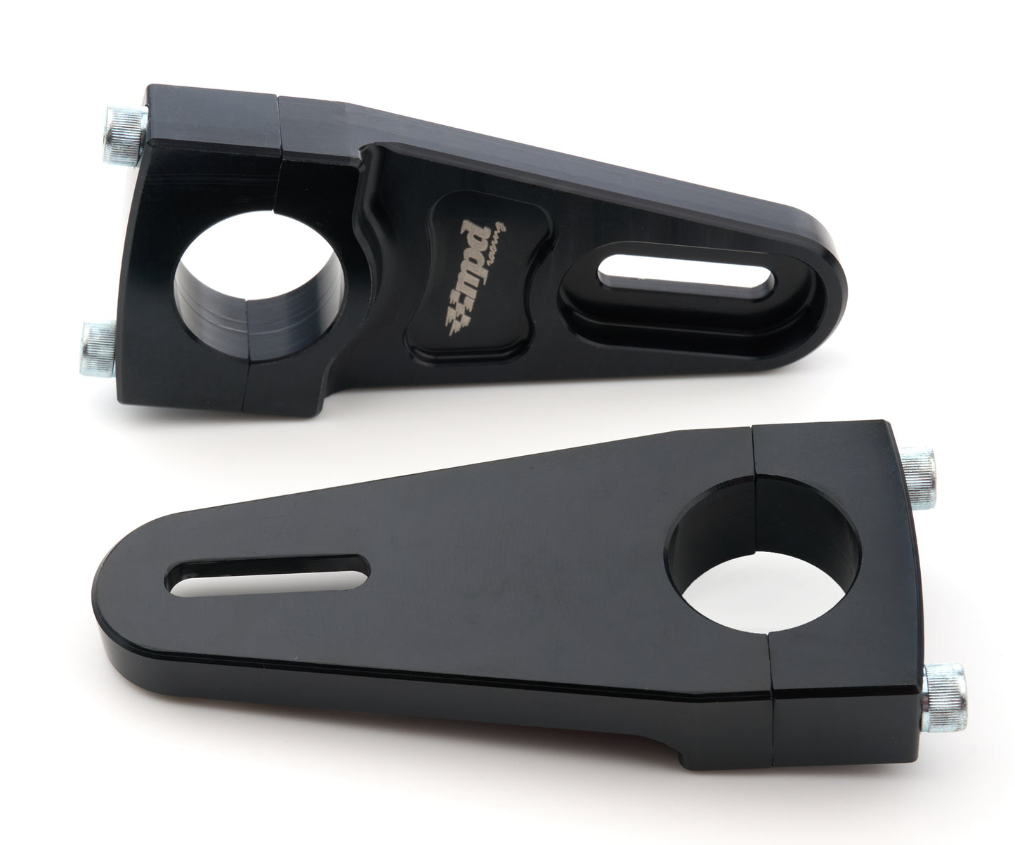 Mpd Racing MPD72500 Wide Fuel Tank Mounts Black HD Pair