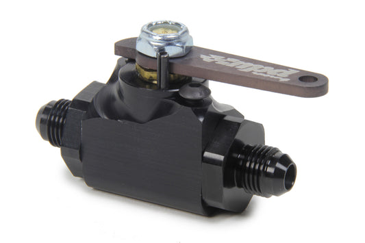 Mpd Racing MPD76504 Fuel Shut Off Valve Billet 6 AN To 6 AN Blk