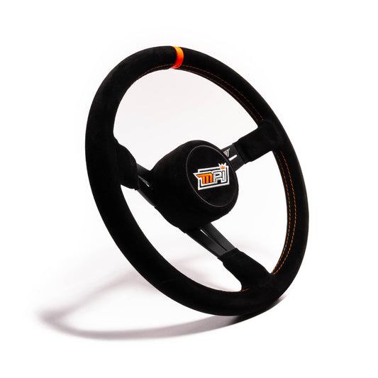 Mpi Usa MPIMPI-BL-14-A 13.75 3-Bolt LW Aluminum Wheel Suede Grip