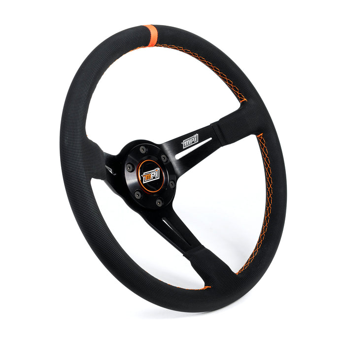 MPI USA MPIMPI-DO-H60-PX Steering Wheel Drift Car 14in Suede