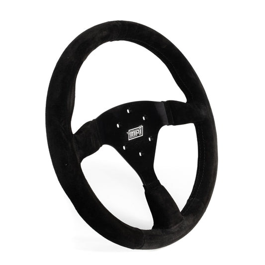 Mpi Usa MPIMPI-F2-14-B Track Day Steering Wheel 14in Full Black Flat