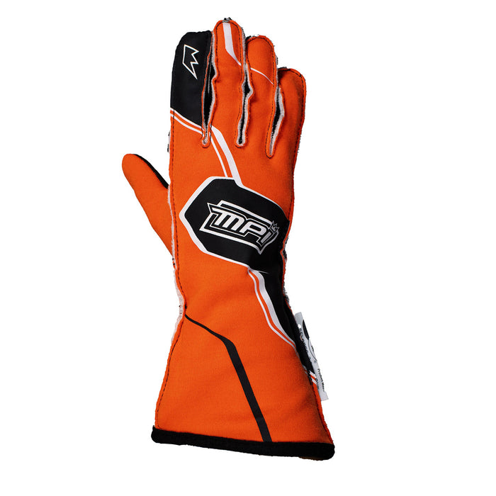 MPI USA MPIMPI-GL-O-M MPI Racing Gloves SFI 3.3/5 Orange Medium
