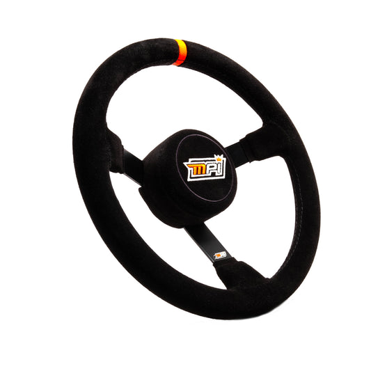 Mpi Usa MPIMPI-MP-13 Stock Car Steering Wheel 13in Dished Suede